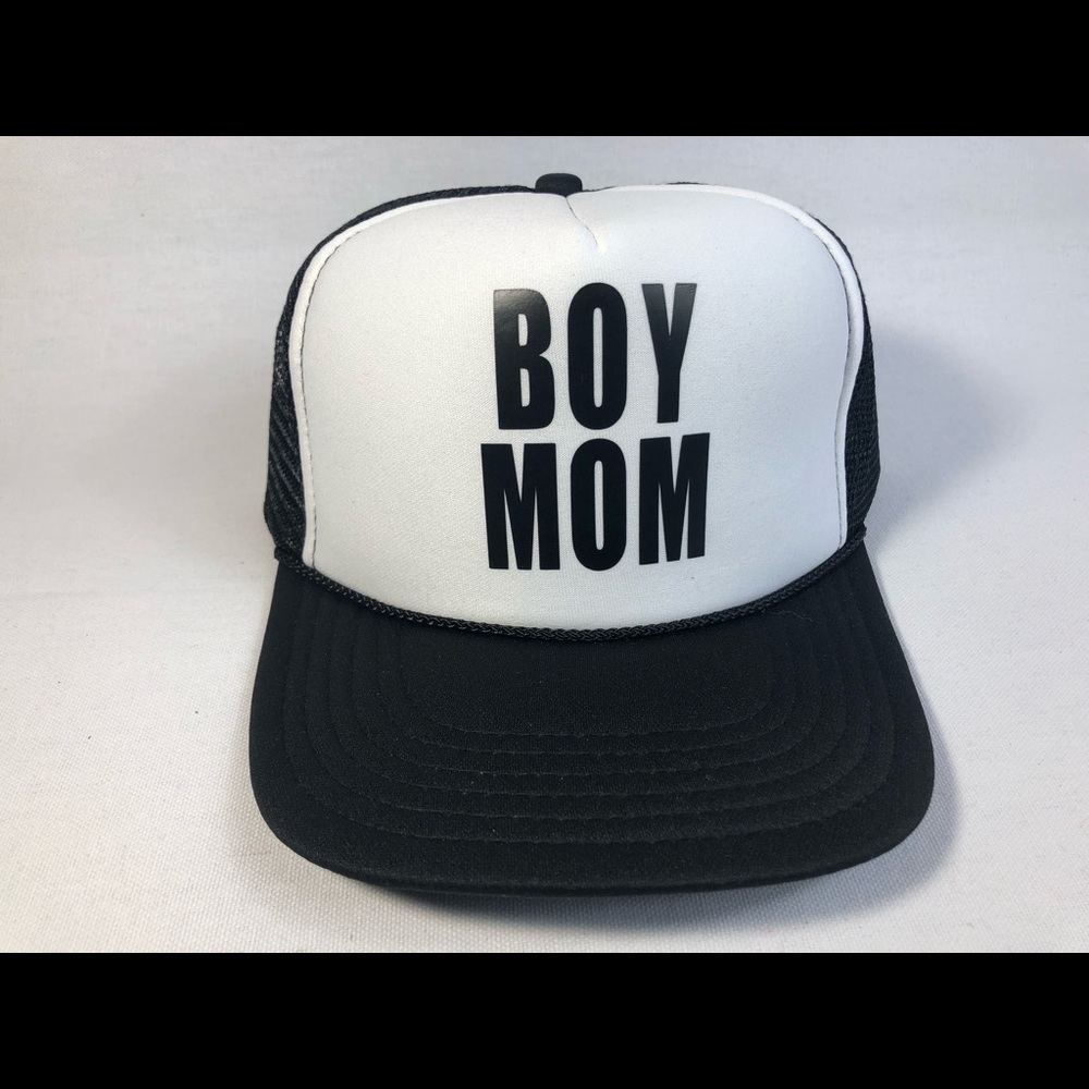 Boy Mom trucker hat